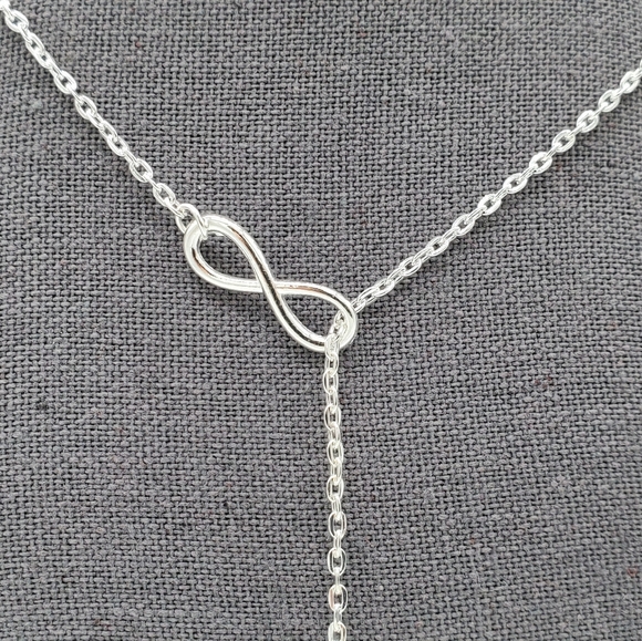 Infinity Cross Necklace - Picture 4 of 6